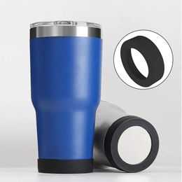 Drinkware Bottle Cup Protective Silicone Coasters Travel Mug Special Cups Water Bottler Bottom Non-Slip Cover GF569