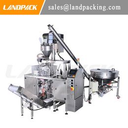 Full Automatic Multi-function Mini Rotary Doy Pack Premade Pouch Packing Machine for Chili,Milk,Coffee Powder