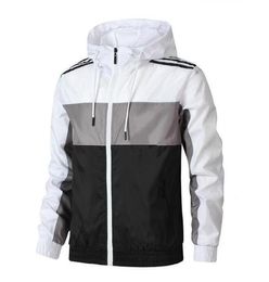 fashion Outwear Windbreaker Hoodie Mens Coat Loose Fashion Mens Bomber Jackets Hiphop Streetwear Windbreaker Male Baseball Jacket For Men