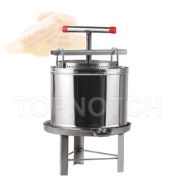 Manual Beeswax Juicers Honey Extractor Kitchen Stainless Steel Machinery Food Grade