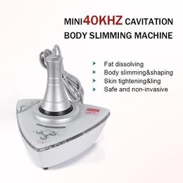 2021 Mini Professional Weight Reduction RF 40K Cavitation Body Shaping Machine for Salon and SPA Use with Factory Price