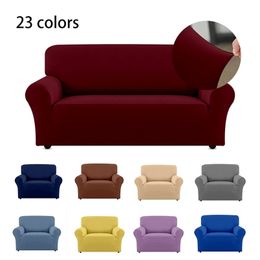 VIP Home sofa cover for living room furniture corner Convertible dog Armchairs three seat elasticated 211207