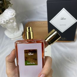 2023 Luxury Kilian Perfume 50ml Love Don't Be Shy Avec Moi Good Girl Gone Gad Women Men Spray Parfum Long Lasting Time Smell High Fragrance Quality Best quality2023