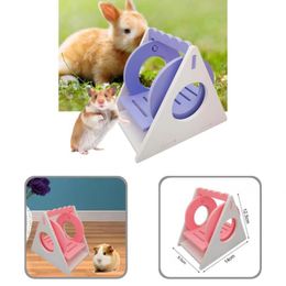 Small Animal Supplies Compact Practical Multicolor Hamster Swing Gerbils Rats Chinchillas Toy Lightweight Damp-proof Pet