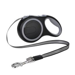 Classic Retractable Dog Leash Heavy Duty Big Dog Walking Running Leashes Rope Automatic Dog Leash For Small Large Dogs 5m 8m 210712
