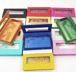 Make-up-Tool-Kits, quadratisch, für falsche Wimpern, Verpackungsbox, gefälschte 3D-Nerzwimpern, Boxen, Faux-Cils, magnetische Hülle, Wimpern, leer, 10 Stück