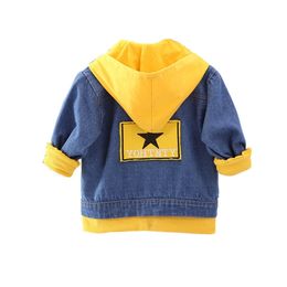 Fashion Spring Autumn Baby Girls Boys Clothes Children Cotton Hooded Jacket Toddler Casual Costume Infant Kids Tracksuits 211011