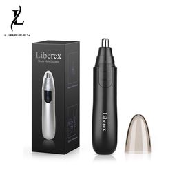 Liberex Electric Trimmer Portable Ear Removal Painless Nose Hair Clipper with LED Light Men and Women