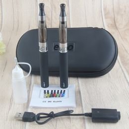 EGO T CE4 Starter Double E Cigarro Kit de Carregador USB 650 900 1100mAh Evod Vape Pen Bateria 1.6ml CE4 CE4 Atomizer Clearomizer Tanque