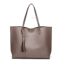 HBP Non- Simple fashion handbag dark Pu litchi pattern shopping large capacity shoulder bag quantity single should