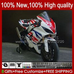 Bodywork For SUZUKI Red blue white GSXR-1000 GSXR 1000 CC 1000CC GSXR1000 K7 07 08 Motorcycle Body 48No.89 GSX-R1000 GSXR1000CC 2007 2008 GSX R1000 2007-2008 OEM Fairing