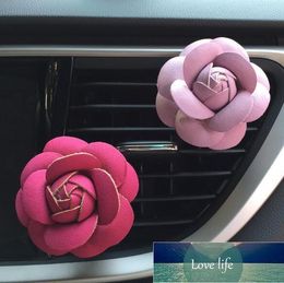 Rose Car Air Humidifier Essential Oils Diffusers Vehicle Air Purifier Car Vents Clip Perfume Decoration Accessories Auto Aroma Car Fragrance Factory price expert