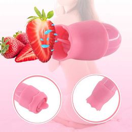 Clitoris Stimulator Sex Toys for Woman Tongue Vibrators Vibrating Egg G-Spot Massage Vibrator Adult Products Oral Erotic Sex Toy P0818