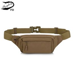 Fengdong men small waist bag anti theft mini travel bag outdoor sports cell phone key bag running belt pack with earphone jack 210708