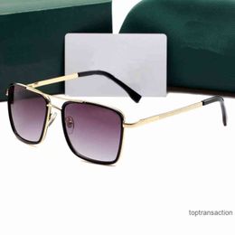 -2021 Mode Sonnenbrille Männer Occhiali da Sohle Womens Sonnenbrille Square Brille Anti UV UV400 Retro-Stil Sonnenbrille Gradient Farbobjektiv