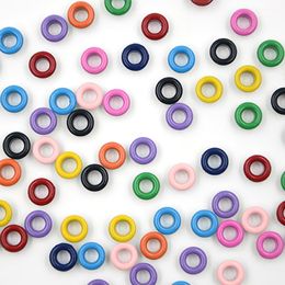 500pcs Mixed 11 Colours Hole Metal Eyelets For DIY Leathercraft Scrapbooking Shoes Belt Cap Bag Tags Clothes Accessories Fashion
