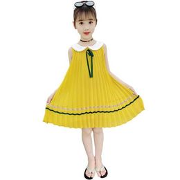 Girls' summer dresses New girls' children's skirts Little girls' chiffon Super Fairy Princess skirts Q0716