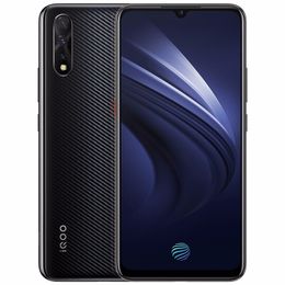 Original Vivo iQOO Neo 4G LTE Cell Phone 8GB RAM 64GB 128GB ROM Snapdragon 845 Octa Core 12MP 4500mAh Android 6.38" Full Screen Fingerprint ID Face Wake Smart Mobile Phone