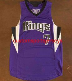 Mens Women Youth #7 Jimmer Fredette Basketball Jersey Purple Embroidery add any name number