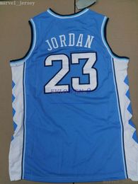 Stitched Custom North Carolina #23 UNC Basketball Jersey Sports Men Women Youth XS-5XL