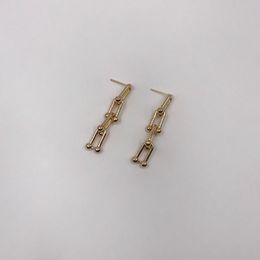 Dangle & Chandelier Kara&Kale Boho Drop Earings Fashion Jewelry Charms Gothic Long Earrings Metal Earthy Gold For Women Accessories