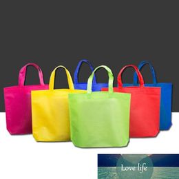 Women Foldable Nonwoven Shopping Bag Reusable Unisex Tote Shoulder Grocery Storage Handbag Eco Shoppers Pouch Storage