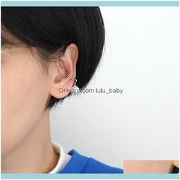 Hie Jewelrysterling Sier Earrings For Women Set Temperament Pearl Men Lady Couple Korea Fashion Charming High-End Retro Design Ineffa Hoop &