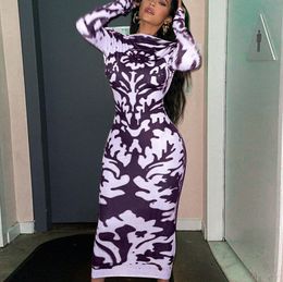 New Long Sleeve Backless Sexy Camouflage Dress Summer Women Fashion Streetwear Outfits Party Evening Club Print Clothing
