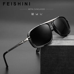 Halley Steampunk Sunglasses Men Polarised Brand Designer Driver Safety Goggle Outdoor Eyewear Man Shades UV Protection