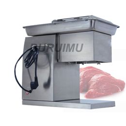 Fresh Meat Slicing Machine Pig Ear Slicer Beef Shredded Cutting Maker Pork Mincing Manufacturer Chicken Breast Strips Cutter