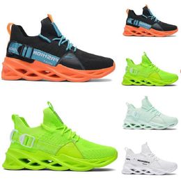 style129 39-46 fashion breathable Mens womens running shoes triple black white green shoe outdoor men women designer sneakers sport trainers oversize