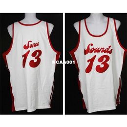 Vintage Rare Collis Jones 1974-75 MS Sounds Mitchell & Ness Jersey Round neck Full embroidery Size S-4XL or custom any name or number jersey