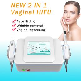 3 In 1 Hifu Machine Skin Rejuvenation Vaginal Tightening Device 7 cartridges Ultrasound Beauty Spa Equipment