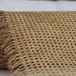 15 Meters/Roll Natural Indonesian Real Rattan Home Decor Cane Webbing Roll Furniture Chair Table Ceiling Background Door DIY Material