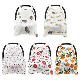 Stroller Parts & Accessories Muslin Car Seat Cover Baby Carseat Cotton Gauze Canopy Lightweight Breathable Ca