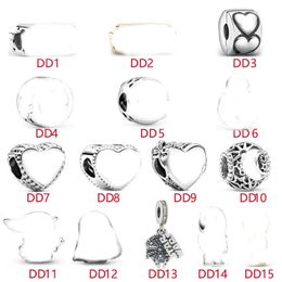 2020 new autumn Star W Collection Charm Women's Jewelry 925 Sterling Silver Bead Pendant Gifts Fit Bracelet DIY Q0531