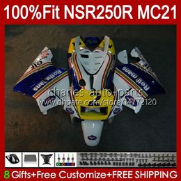 OEM Injection For HONDA NSR250 NSR 250 R NSR250R 1990 1991 1992 1993 103HC.55 Hot Rothmans MC21 NSR 250R PGM3 NSR250RR 90 91 92 93 Fairings