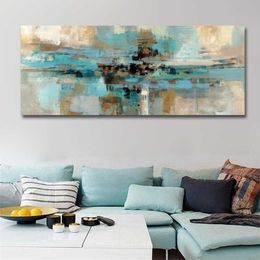 Modern Abstract Long Canvas Print Painting Pictures Posters And Prints For Living Room Home Decoration Wall Art No Frame 210705