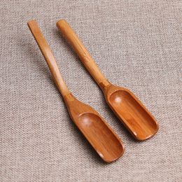 Drinkware bamboo tea scoop spoon tool coffee handy tools Leaves Holder