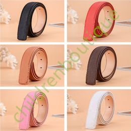 Retail And Wholesale Baby Kids Belts 2021 Fashion Classic Children Needle Buckle Waistbands Lichee Pattern Teenager Elegant Belt Xmas Gifts