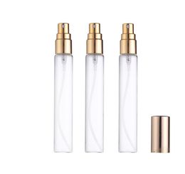 2021 50pcs/lot 15ml Perfume Glass Bottle Empty Refillable Metal Spray Bottle Aluminium Perfume Atomizer