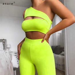 2 Piece Sets Womens Outfits Summer Clothes Vendors Sport Suits With Biker Shorts Crop Top For Fitness Joggers S1734187 210712