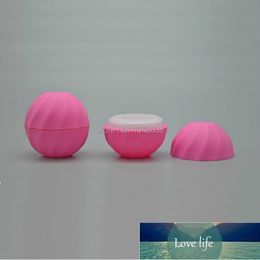 Bottle Lovely Lipbalm Container Round Plastic Cosmetic Lip Rouge Box Empty Balm Lipstick Packaging