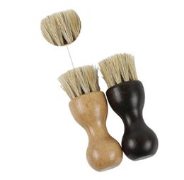 Clothing & Wardrobe Storage Leather Shoes Supplies Buffing Brush Portable Boot Wood Handle Home Cleaning Tool Mini Bristle Brushes