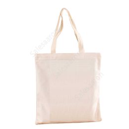 35*40cm Sublimation Bag Blank DIY White Tote Canvas Single Shoulder Bags Simple Handbag Outdoor Portable Backpack DHS35