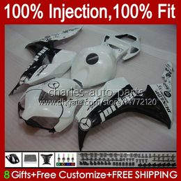White black Injection mold Bodywork For HONDA CBR 1000RR 1000 RR CC 2006 2007 Body 59No.90 CBR1000 RR CBR1000-RR 06-07 1000CC CBR1000RR 06 07 OEM Motorcycle Fairing