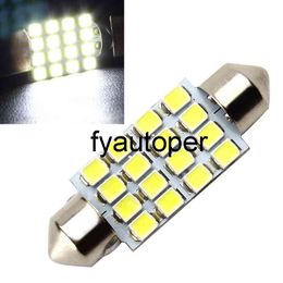 39mm Car Licence Plate Light 3528 Dome 16SMD Light Source Car Reading Light