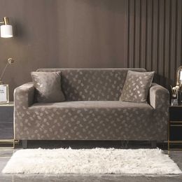 Modern High Quality Stretchable Elastic Sofa Cover for Living Room Sectional L Shape Corner Upholstered Furniture 210723