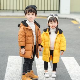 Coat 2021 Cute Ears Children's Winter Cotton Warm Jacket Cotton-padded Clothes Park For A Girl Lively