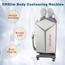 Vertical Emslim Ems Sculpting Machine Burn Fat Electromagnetic Body Slimming Muscles Stimulator Build Muscle Cellulite Removal Equipment